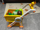 鑫思特（XST）儿童过家家玩具加大号购物车黄鸭超市手推车蔬果切切乐女生日礼物 实拍图