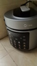 美的（Midea）0涂层电压力锅家用5L大屏操控智能米饭锅加深不锈钢胆少盐提鲜煲汤炖肉煮饭双胆高压锅E5721G 实拍图