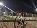 鹏境自行车前灯强光超亮夜骑儿童夜间山地公路单车骑行灯充电照明装备 心形尾灯 实拍图
