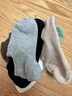 棉竹屋袜子女船袜抗菌吸汗防滑不掉跟棉质防臭春夏浅口隐形短袜6双 实拍图