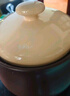 小熊（Bear）砂锅 整鸡煲汤 耐高温不开裂6L大沙锅 炖锅燃气灶陶瓷煲中药锅 实拍图