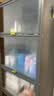 帅仕（shuaishi）厨房用具置物架落地多层餐边柜收纳碗柜家用橱柜微波炉烤箱储物柜 【加高加厚】灰6层60长44深丨双线孔可通电丨一体侧板 实拍图