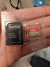 闪迪（SanDisk）256GB TF(MicroSD)内存卡 4K极速金卡A2 V30 U3行车记录仪 运动相机无人机 监控存储卡 读190MB/s 实拍图
