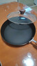 苏泊尔（SUPOR）平底锅 有钛铁不粘煎锅无涂层铸铁牛排锅家用大容量EJ28AYT01 实拍图