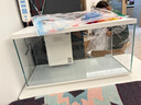 喜高超白玻璃鱼缸智能鱼缸免换水小型客厅水族箱一体式过滤氧气鱼缸 白-鱼缸标配 600*268*322mm 实拍图