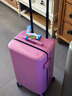 ITO行李箱大容量男女轻便小型密码箱托运箱出国登机箱拉杆箱旅行箱 梦境粉TRUNK 20英寸 无前/侧提手-可登机 实拍图