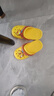 B.Duck小黄鸭童鞋儿童拖鞋男童透气洞洞鞋女童可爱家居鞋0955黄色28 实拍图