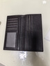 稻草人男士钱包头层牛皮商务休闲长款多功能超薄钱夹啡色生日礼物 实拍图
