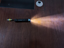 神鱼（SHENYU）玉石手电筒鉴定专用强光可充电三光源小头珠宝翡翠365紫光验钞灯 黑金版三光源+聚光头+两电 实拍图