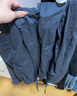 UR2025秋季新款女装松紧腰抽绳宽松微褶束脚裤UYY650022 深灰 XS 实拍图