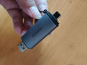 绿联Type-C3.0读卡器 SD/TF双卡同读 适用USB-C电脑平板手机/苹果16/15/相机 兼容UHS-I/II卡 0.15m线 实拍图