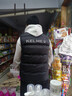 卡尔美（KELME）运动棉马甲男新款足球训练棉马夹加厚保暖坎肩跑步棉服 黑色 4XL 实拍图
