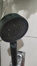 增压花洒喷头黑武士魔幻五档淋浴花晒头淋雨喷淋花酒超强单热水器 黑武士硬刺花洒1个 实拍图