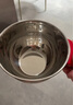 乐扣乐扣（LOCK&LOCK）304不锈钢料理盆和面盆打蛋盆家用厨房洗菜盆多功能带刻度防滑底 18cm-不锈钢-单只 2000ml 实拍图