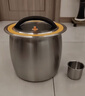欧德罗食品级304不锈钢米桶24斤装米缸家用防虫防潮密封面桶储米杂粮桶 12L装20斤米桶-EM26RT 实拍图