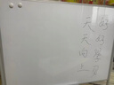 得力（deli）90*60cm白板写字板 蜂窝板芯商用磁吸板黑板办公用记事板墙贴小黑板儿童家用教学水笔可擦写画板 实拍图
