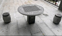 盈姿 石桌石凳青石室外花岗岩大理石户外花园别墅庭院家用石头桌子 圆面圆凳(梅兰竹菊)80厘米 实拍图