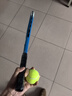 施耐德网球回弹训练器带拍单人网球带线自打神器初学一个人玩的网球拍 成人双拍/包/底座+网球3+防滑胶5 实拍图