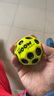 WABOBA手腕带绳飞月球可回收训练高弹力球月球石儿童成人解压实心玩具球 经典黑/天青蓝+荧光黄/经典黑 实拍图
