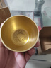 上善若水纯铜百福铜缸全聚宝盆摆件马年吉祥铜器纯铜聚财缸摆件全黄铜米缸 【招财进宝百福款】小号 150g 实拍图