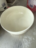 亿嘉（IJARL） 陶瓷面碗中式餐具汤碗饭碗家用碗沙拉碗汤碗可微波碗具 6英寸 实拍图