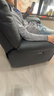 乐至宝LAZBOY轻奢真皮功能单椅懒人沙发客厅落日哈尼手动黑色【7天发】 实拍图