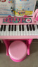 欣格电子琴儿童钢琴玩具男孩女孩生日礼物宝宝早教家用乐器37键带桌椅 实拍图