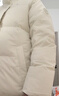 安踏面包羽绒丨中长款连帽羽绒服女士2025冬季防泼水鸭绒保暖外套 实拍图