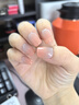Miss Candy纯手工美甲贴片穿戴甲一秒穿戴可重复使用月桂慕斯SG279 S码超短T 实拍图