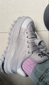 莎莱茜（SALAXI）2025秋冬新品冰川系列厚底增高气垫面包鞋情侣休闲运动鞋男女同款 杏色 36 【女款】 实拍图