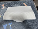 8H记忆绵蝶形枕 成人枕芯 慢回弹太空记忆绵枕头H2 白色  实拍图