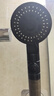 Wuzory【德国】增压花洒喷头淋浴超强大流量过滤洗澡家用止水莲蓬头套装 雅黑-增压过滤花洒 五档调节丨过滤净水丨一键止水 实拍图