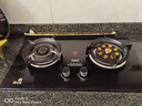 樱花雪燃气灶天然气灶液化气煤气灶双灶台式嵌入式家用灶具5.2KW大火力猛火灶一级能效包安装 【升级版】智能定时+纯铜火盖+鸳鸯九腔 钢化玻璃 液化气【全国联保】 实拍图