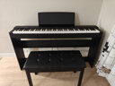 雅马哈（YAMAHA）电钢琴P225B/WH儿童成人初学88键重锤智能蓝牙便携式钢琴P125升级 新品P225B主机+定制木架三踏+官方标配 实拍图