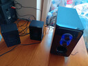 ENKOR恩科E50 笔记本电脑音响2.1声道组合低音炮 台式多媒体重低音喇叭木质音箱 黑色 实拍图