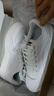 李宁板鞋男鞋2025秋季新款白色鞋子潮流低帮耐磨运动小白鞋正品休闲鞋 【店长推荐】创意LOGO白 41.5 (260mm) 实拍图