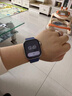 Apple/苹果 Watch Series 10 智能手表GPS+蜂窝款46毫米银色铝金属表壳丹宁色运动型表带S/M MWYF3CH/B 实拍图