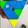 GAN魔方异形儿童益智玩具比赛顺滑速拧减压礼物金字塔全向轴定位版 实拍图