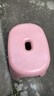 椅子奶油风家用小凳子加厚塑料凳可叠放耐用儿童凳学生寝室矮凳 樱花粉1个 实拍图