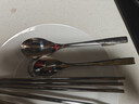 凌丰不锈钢餐具套装餐更三件套吃饭勺子一体成型易清洁美满系列 美满系列 3件套 实拍图
