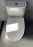 九牧（JOMOO）马桶家用暴风大冲力抗菌釉面一键快拆盖板除臭抗菌坐便器 大冲力节水马桶-11370 305坑距【290-390以内选择】 实拍图