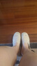 斯凯奇（Skechers）女鞋夏季渔夫鞋单鞋新中式蕾丝平底鞋浅口一脚蹬通勤鞋113025 实拍图