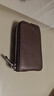 欧凡卡蒂超薄男士小零钱包真皮短款女钱包硬币包卡包汽车钥匙包锁匙包卡夹 咖啡色 实拍图