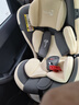 贝蒂乐儿童安全座椅汽车用婴儿宝宝安全椅新生儿车载座椅可坐躺 灰（坐躺调节+安全带双向安装） 实拍图