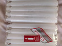 欧知哲（OZ）蜡烛 家用照明白蜡烛 日用应急  烛光晚餐蜡烛 烛台 白色特粗10支直径2CM*长约20CM 长度看选项 实拍图
