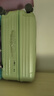 大嘴猴（paul frank）超大容量行李箱女拉链密码拉杆箱网红男轻音万向轮旅行箱学生皮箱 牛油果绿/加大加宽/抑菌升级款 26英寸 实拍图