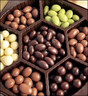 怡浓金典 可可脂坚果巧克力豆 500g黑巧整颗坚果生日礼物畅享礼盒装 实拍图