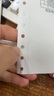 得力（deli）打印纸 针式打印纸 可撕边电脑打印纸 彩色发票清单出库送货单 三联二等分彩色撕边 实拍图