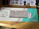 双飞燕（A4TECH）FG1120 飞时代无线键鼠套装便携笔记本电脑家用办公打字专用短小键盘鼠标套装 荧光绿 实拍图