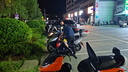 京东京造【已售300w件】短袖t恤男衣服秋季男士打底外穿 藏蓝色 M 实拍图